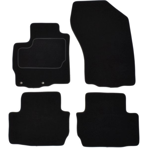 Set Covorase Auto Mocheta Fata + Spate Mammooth Peugeot 4007 2007-2012 5 Locuri Negru MMT A041 PGT315 PRM 01